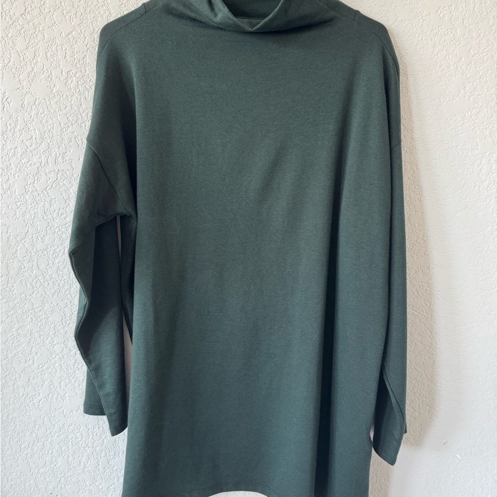 Eileen Fisher Green Long Sleeve Top